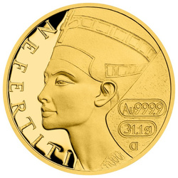 Niue: Femme Fatale - Nefertite $50 Oro 2022 Proof