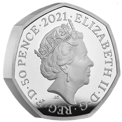 100° anniversario della scoperta dell'insulina Argento 2021 Proof Piedfort Coin