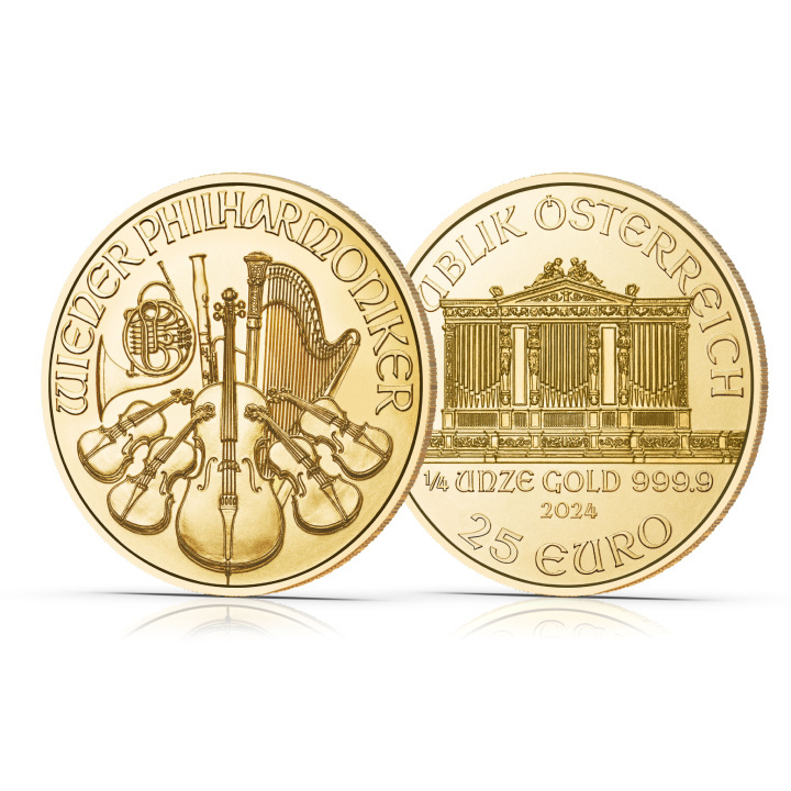 Filarmónica de Viena 1/4 oz Oro 2024