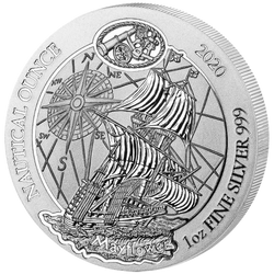 Onza Náutica: Mayflower 1 oz Plata 2020