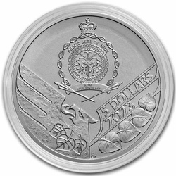 Niue : Lion tchèque 2 onces d'argent 2023