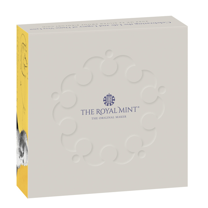 Alexander Graham Bell stříbro 2022 Proof Piedfort Coin