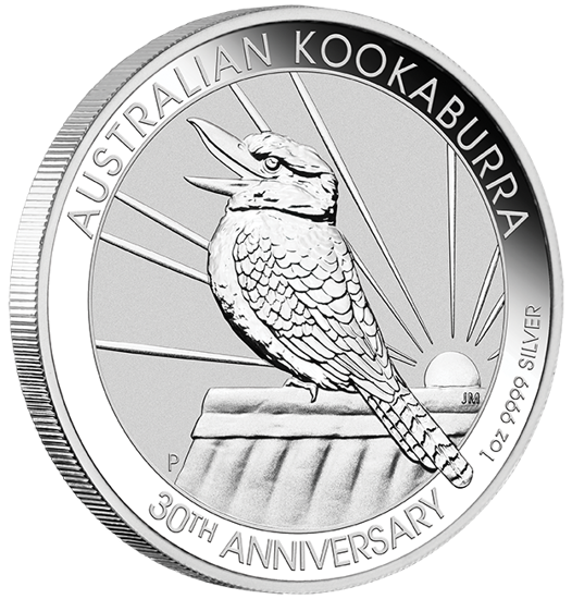 Kookaburra 1 uncja Srebra 2020 PAKIET 100 SZTUK