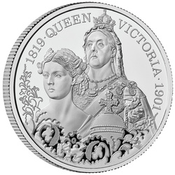 La vie de la reine Victoria – 5 £ en argent 2026, Belle Épreuve.