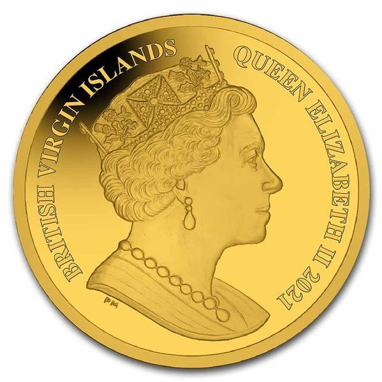 Flamingo americano 1/2 grammo d'oro 2021