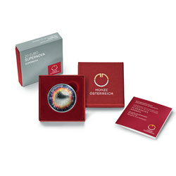 La beauté de l'univers - Supernova colorée 20 euros argent 2024 Proof
