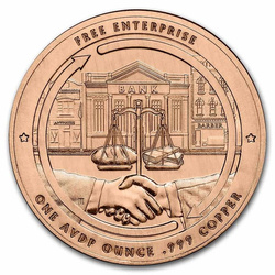 Founders of Liberty: Adam Smith - Free Enterprise 1 uncja Miedzi