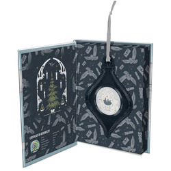 Niue: Harry Potter - Season's Greetings kolorowany 1 uncja Srebra 2021 Proof