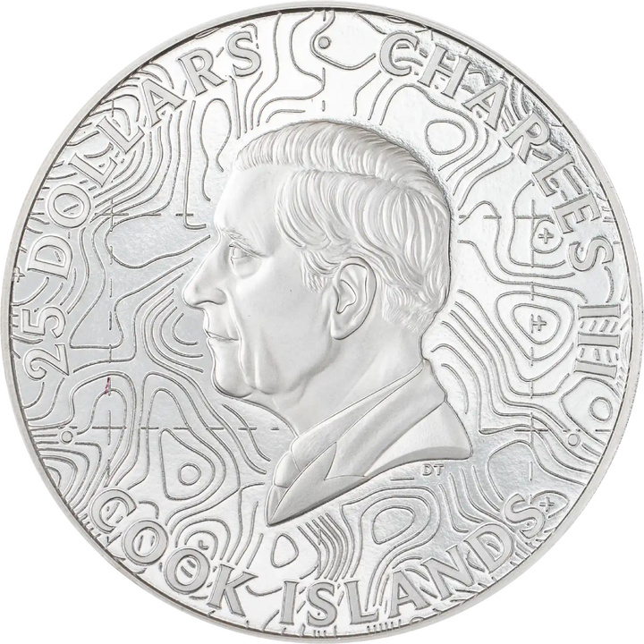 Monnaie en Argent Topography – Bryce Canyon colorée 5 onces d'Argent 2026 Proof