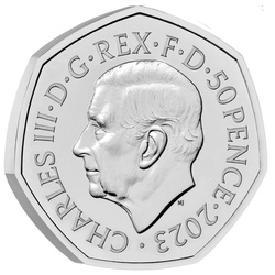 Harry Potter: Hogwarts School of Witchcraft and Wizardry 50p Cupro-nickel 2023