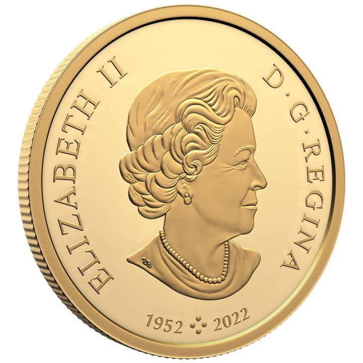 Canada: Tall Ships - Topsail Schooner $200 Złoto 2024 Proof