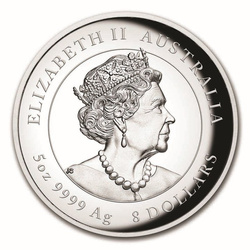 Perth Mint: Lunar III - Year of the Rabbit 5 oz Silber 2023 Proof High Relief