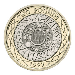 25. évforduló £2 réz-nikkel 2022