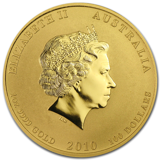 Lunar II: Jahr der Ziege 1 oz Gold 2010