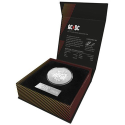 AC/DC 1 oz Silber 2021 Frosted Uncirculated