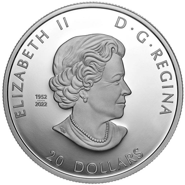 Canada: 150th Anniversary of the RCMP coloured $20 Silver 2023 Proof 