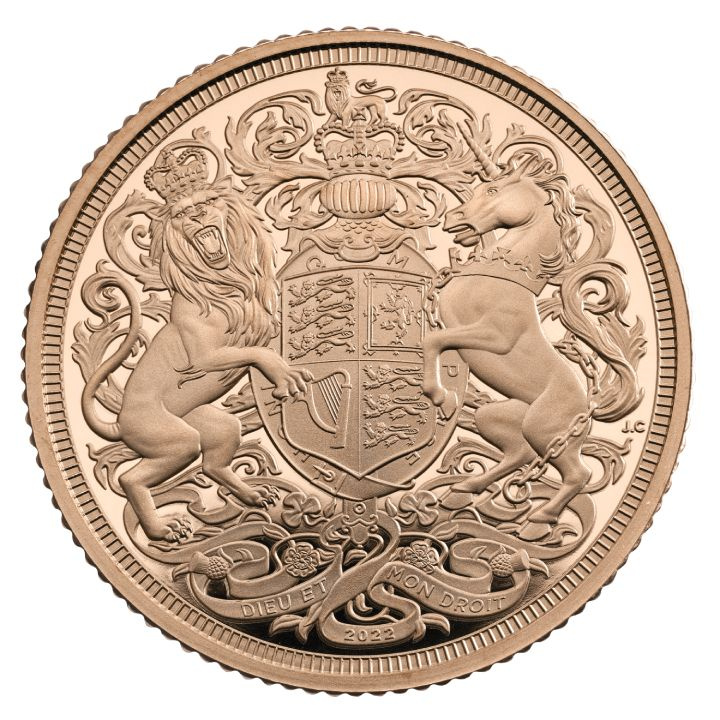 Great Britain: Memorial Sovereign 2022 Proof Piedfort
