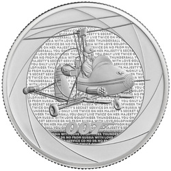 Bond Films of the 60s 2 once d'argento 2023 Proof