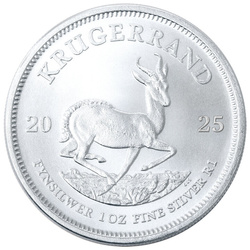 Krugerrand 1 once d'argent 2025