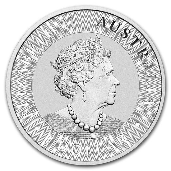 Australijski Kangur 1 uncja Srebra 2019 PAKIET 25 SZTUK