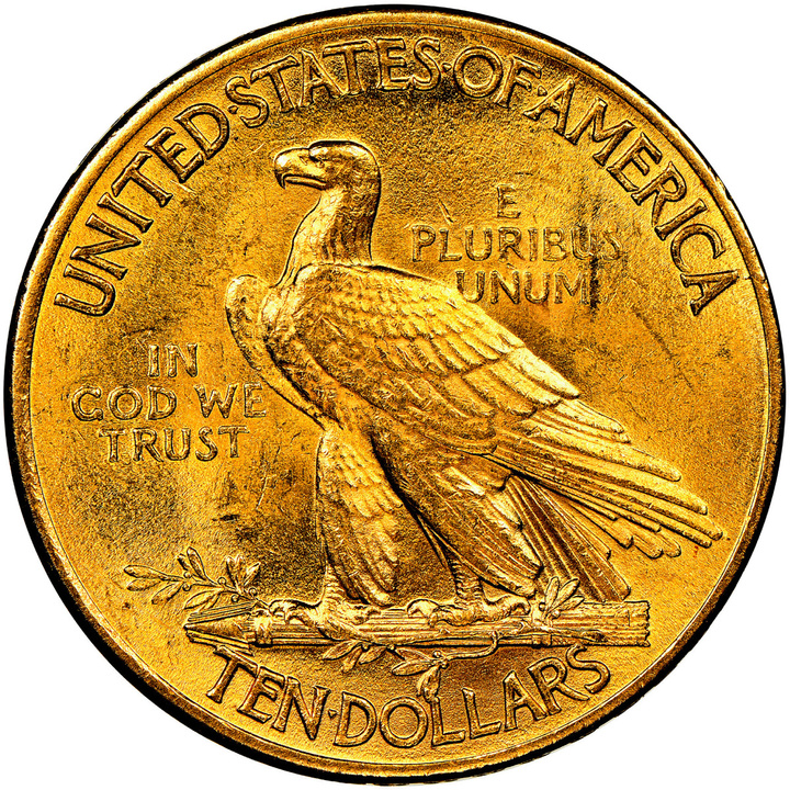 Indian Head $10 Gold 1913