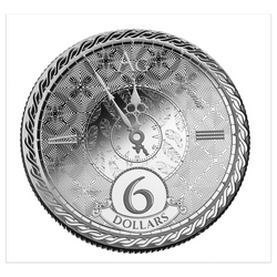 Tokelau: Chronos 1 oz Silber 2020 Prooflike