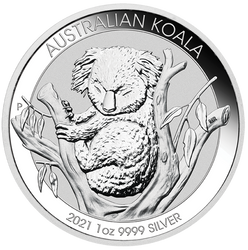 Koala 1 uncja Srebra 2021