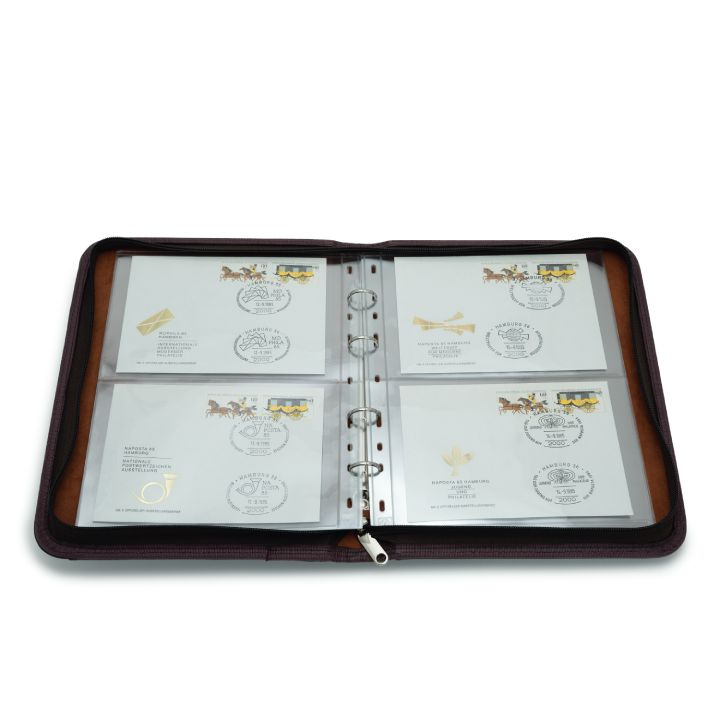 Leuchtturm - Album Kurt per schede Optima (marrone)