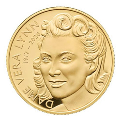 Celebrazione della vita e dell'eredità di Dame Vera Lynn 5 once d'oro 2022 Proof