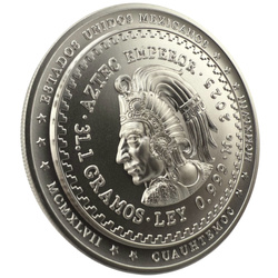 Niue: Aztec Emperor Cuauhtémoc Tribute 1 uncja Srebra 2025