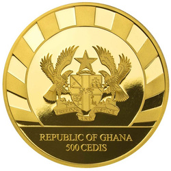 Ghana: Giants of the Ice Age - Leone delle caverne 1 oncia d'oro 2022