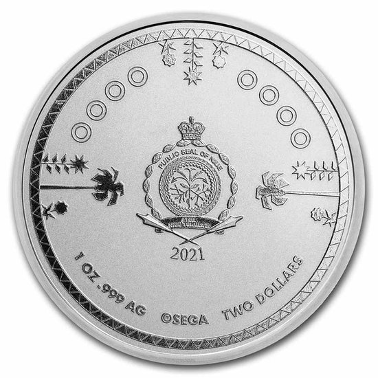 Niue: Dr. Eggman color 1 oz Plata 2021