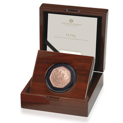 D-Day 50p oro 2024 Proof