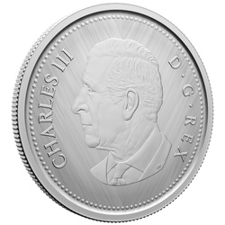 Canada : Hommage - W Marque d'atelier « Caribou » 25 cents Argent 2024 Spécimen