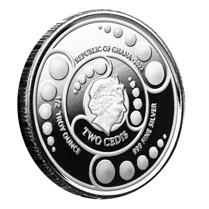 Set Ghana: Alien 4 x 1/2 oz Plata 2022