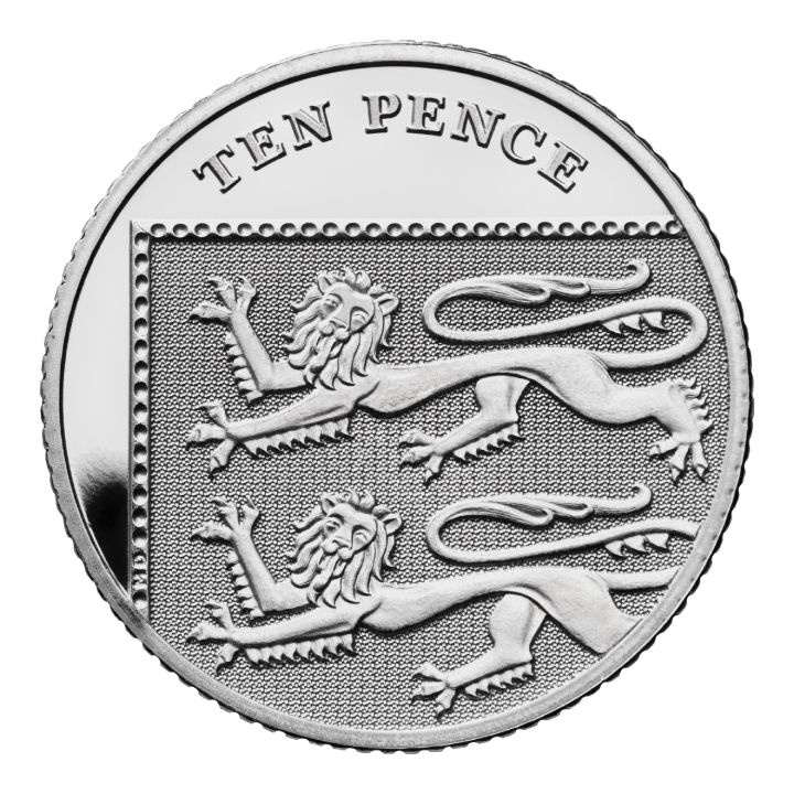 Zestaw 10 monet Her Majesty Queen Elizabeth Platyna 2022 Proof