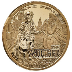 Niue : The Witcher Book Series - Sword of Destiny 1/10 once d'or 2022 Proof