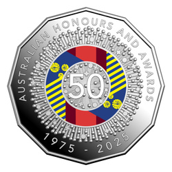 Set de 6 monede - 50 de ani ai Australian Honours System 2025 Proof