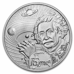 Niue: Iconos de Inspiración: Albert Einstein 1 oz Plata 2022