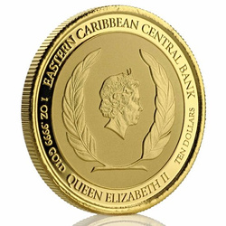 Saint Vincent and the Grenadines: Pax Et Justitia 1 oz Gold 2020