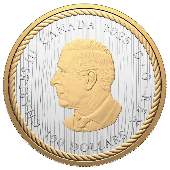 Canada : Le chasseur pozłacany 10 uncji Srebra 2025 Proof