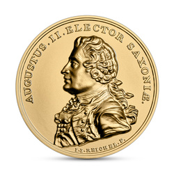 Treasures of Stanislaw August - 500 PLN August II Mocny Gold Coin
