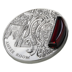 Niue: „Bernsteinkammer“ 2 Unzen Silber Proof 2012