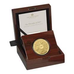 Six Decades of 007 1 oz Gold 2024 Proof
