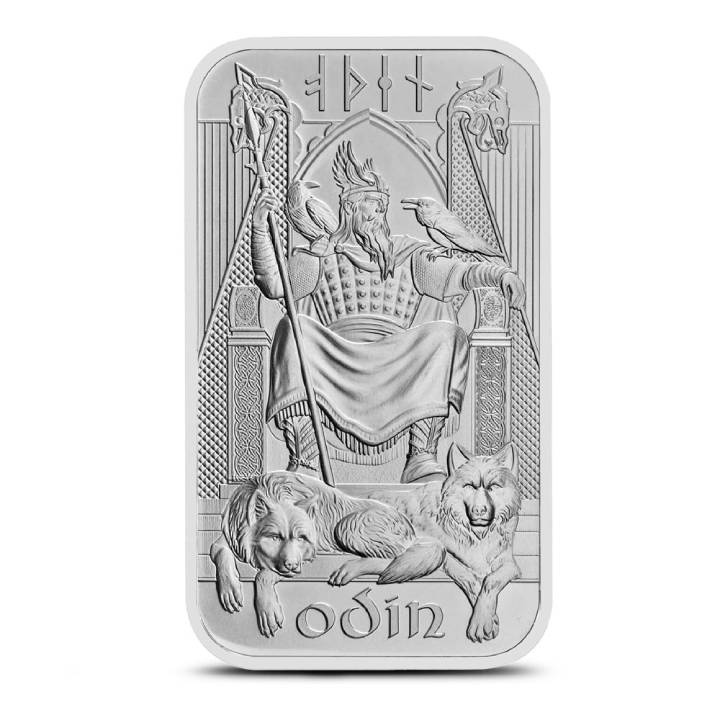 Sztabka The Royal Mint - Norse Gods Odin 1 uncja Srebra