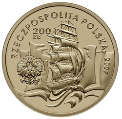 Konrad Korzeniowski 200 zł Złoto 2007 Proof (bez certyfikatu)