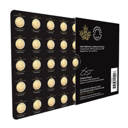 Foglia d'acero canadese 1 grammo d'oro 2024