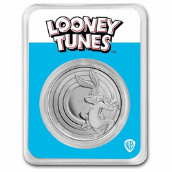 Samoa: Looney Tunes - Bugs Bunny 1 oz Plata 2022 Slab