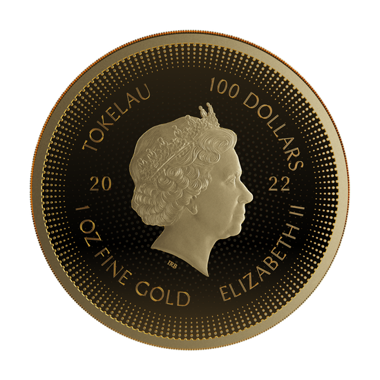 Tokelau: Icon Marilyn Monroe 1 oz Gold 2022 Prooflike