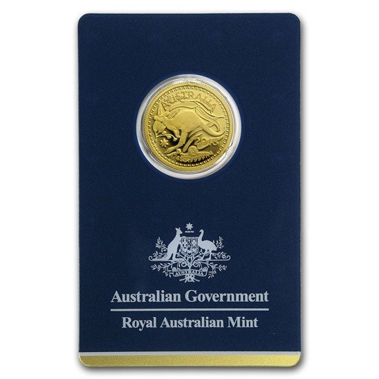 Australijski Kangur 1/4 uncji Złota 2018 Royal Australian Mint